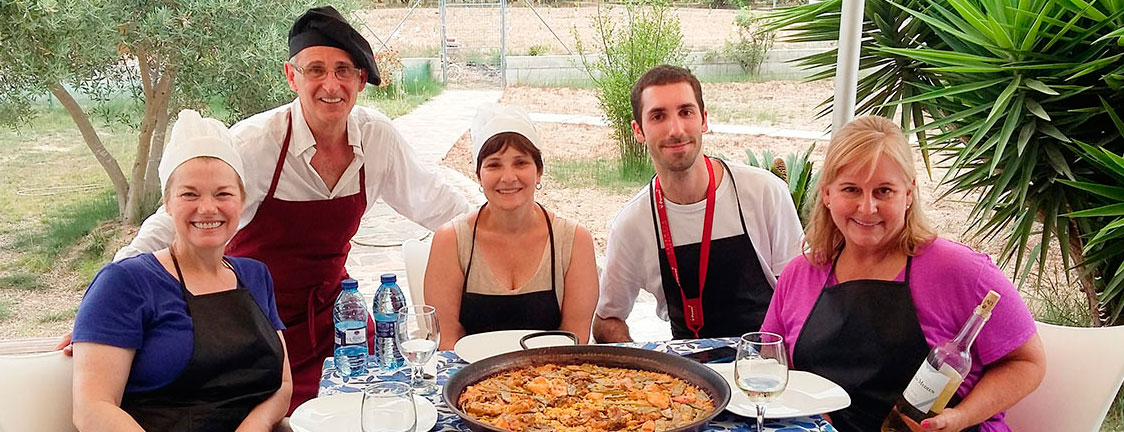 the authentic Valencian paella”